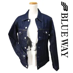 BLUE WAY ブルーウェイ デニムジャケット Gジャン L vintage