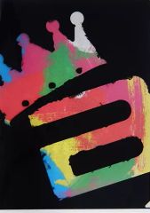 [중고] 클리어 파일 (남성 아이돌) BIGBANG (로고) A4 클리어 파일 [이치 반 쿠지 BIGBANG 2017] H 상