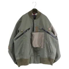 Sacai (サカイ) 22SS×Acronym BOMBER JACKET 22-02762M ×アクロニウム ボンバージャケット カーキ MA-1 フライトブルゾンのサムネイル