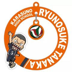 [중고] 키홀더 마스코트 (캐릭터) 다나카 류노스케 [하이큐!! 카라스노 고교 VS 시라토리자와 학원 고등학교 유라유라 아크릴 스탠드 키체인 Ver.A]