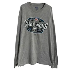 Reebok ロンT ロングTシャツ 2XL グレー リーボック プルオーバー ビッグサイズ 00s NFL スポーティー 古着卸 アメリカ仕入 a612-6810