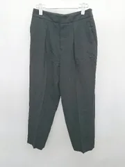 ◇ ⊂ Spick & Span スピック＆スパン センタープレス スラックス サイズ38 ブラック レディース P  【1409090033179】