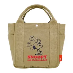 ☆ Khaki ☆ ルートート　ROOTOTE　 8442　IP.テ゛リ.Peanuts-0J ルートート スヌーピー ROOTOTE 8442 トートバッグ トートバック ミニトートバッグ ハンドバッグ レディース キャンバス ピーナッツ Peanuts