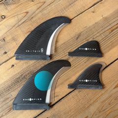 極美中古 ENDORFINS エンダーフィン KS Twin + 2 ツインスタビ フューチャーフィン FIREWIRE ファイヤーワイヤー ツインフィン+スタビライザー+ナブスター セット ケリー スレーター デザイン