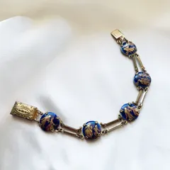 【ヴィンテージ・アクセサリー】碧のブレスレット