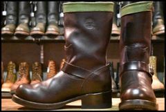 8D 良品 BEAMS別注 10年】レッドウィング 8154 ネイビー