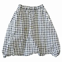 美品】コムデギャルソン・サルエルパンツ・ペンギン・ギンガムチェック