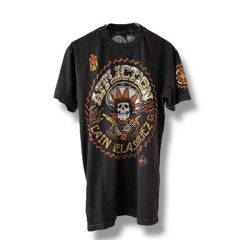 AFFLICTION アフリクション メンズ トップス Tシャツ 半袖 黒 ブラック Sサイズ 0000148OC