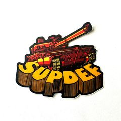 【SUPDEF】 Cabby Tank Sticker