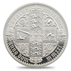 【ゴチッククラウン2021 】 即日鑑定品 プルーフ銀貨　エリザベス2世　2oz