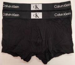 【2枚セット】Calvin Klein(カルバンクライン)   ボクサーパンツ ブラック メンズボクサーパンツ 男性下着 NB3528