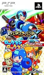 【中古】(非常に良い)イレギュラーハンターX/ロックマンロックマン バリューパック - PSP
