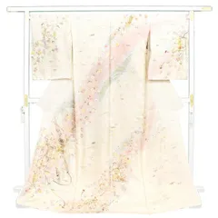 トールサイズ　絹　小紋　唐草　更紗　ペイズリー　身丈 171 裄72 トールサイズ 絹 小紋 唐草 更紗 ペイズリー 身丈 171 裄72