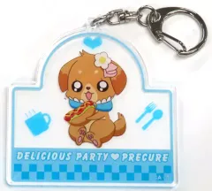 【中古】キーホルダー パムパム 「デリシャスパーティ プリキュア プリティストア出張店 in マルイ トレーディングアクリルキーホルダー」