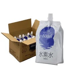 広島 訳アリ 水素水 -600mV パウチ 強い還元力 中性 作り過ぎのため特別価格 (530ml×10本)のサムネイル