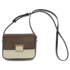 FURLA (フルラ) バイカラー 2WAY ショルダーバッグ ポーチ ブラウン/ホワイト/ブラックのサムネイル