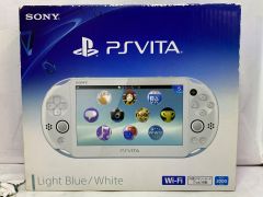 PlayStation Vita ライトブルーホワイト PCH-2000ZA14 - メルカリ
