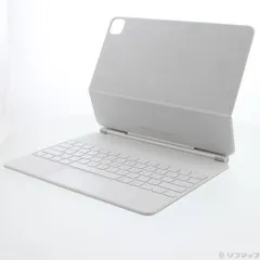 〔中古品〕 12.9インチ iPad Pro(第5／4／3世代)用 Magic Keyboard - 英語(US) ホワイト MJQL3LL／A【344】