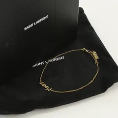 SAINT LAURENT サンローラン チャームブレスレット カサンドラ ブレスレット メタル【中古】 レディース
