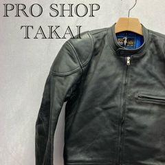PRO SHOP TAKAI プロショップ 高井 ツーリング スーツ T-715 ライダース レザー ジャケット レザー パンツ L 黒 ブラック 上下 セット モーターサイクル メンズ