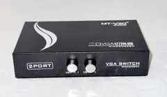 【HY】【中古】【美品】VGA 切替器 2入力1出力 VGA 切り替え器2ポート 大画面16:9ワイドスクリーン対応スイッチ、MT-VIKI ビデオセレクタースイッチボックス[送料無料(一部地域を除く)]HY001