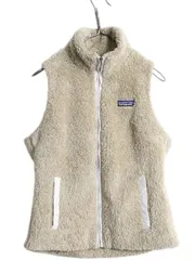 【お得なクーポン配布中!】 パタゴニア ロスガトス フリース ベスト レディース S 古着 18年製 Patagonia 毛長 パイル ボア 重ね着 フルジップ アウトドア ハイネック