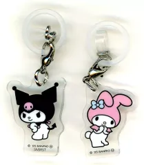 【新品】キーホルダー マイメロディ＆クロミ ペンチャーム New Life Collection 「サンリオキャラクターズ」