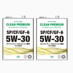 100%合成油 クリーンプレミアム 5W-30 SP/CF/GF-6 4L×2ヶ - メルカリ