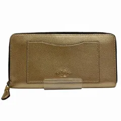 コーチ　COACH　F54007　ラウンドファスナー　長財布　レディース　美品