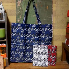 ミッキーラン ポーチ付き エコバッグ ミッキーマウス ショッピングバッグ