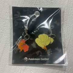 未開封品　ロコン&キュウコン　ポケモンセンター　メタルチャーム　2009年版　ポケモン　ポケットモンスターグッズ　Pokemon