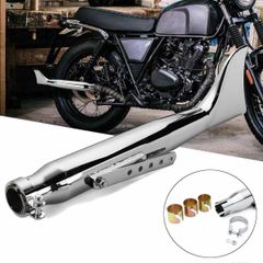 ケンテック ホンダシャドウカスタム400用 フィッシュテールマフラー