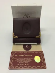 1987年購入 カルティエ スクエア コインケース コインパス【証明書付】