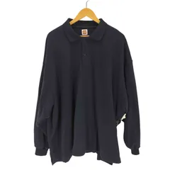 美品 SEE SEE シーシー 22AW BIG LS POLO XXXXL SEESEE (シーシー) ビッグサイズ ロングスリーブ ヘビー