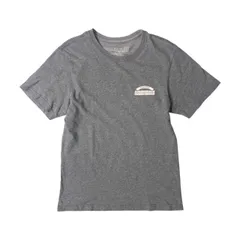 patagonia パタゴニア プリントデザイン 半袖Tシャツ XS/グレー/オーガニックコットン