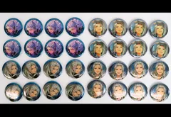 32個 あんさんぶるスターズ! 乱凪砂 キャラバッジコレクション ver.Adam