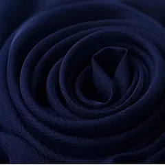 moonfarm 全16色 75D ソフト シフォン 生地 カラー 無地 手芸 布 約 5mx幅1.5m 薄手 柔軟 紺色( ネイビー)のサムネイル