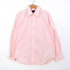 ラルフローレン 長袖シャツ トップス コットン キッズ 男の子用 140サイズ ピンク RALPH LAUREN 【中古】