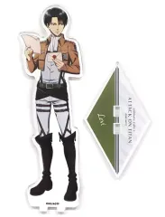 【中古】アクリルスタンド・アクリルパネル リヴァイ・アッカーマン BIGアクリルスタンド 「進撃の巨人 The Final Season×animatecafe」