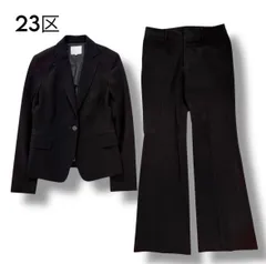 ✨未使用級✨ 23区 セットアップ パンツスーツ ブラック 40 2025年最新】パンツスーツ 23区の人気アイテム - メルカリ