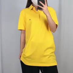 Tommy Hilfiger(トミーヒルフィガー) 黄色 半袖 カラーTシャツ M 250424