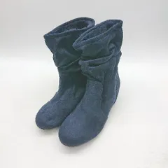 ■ ⊇ ●美品● LibertyDoll リバティードール ショート ブーツ サイズM ネイビー レディース E  【1502180035791】