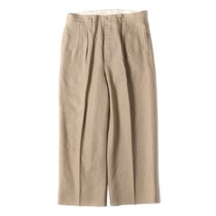 パンツ Cornier WASHED LINEN TWILL 2-TUCK PANTS Cornier WASHED LINEN TWILL 2-TUCK PANTS - メルカリ