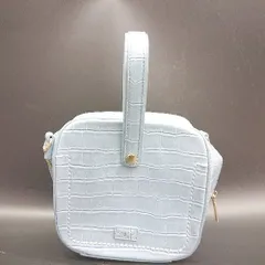 ◇ Θ◎ Ungrid アングリッド 2way ショルダーバッグ ハンドバッグ ライトブルー レディース E  【1502030004649】