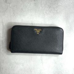 PRADA プラダ / サフィアーノメタルジップアラウンドウォレット
