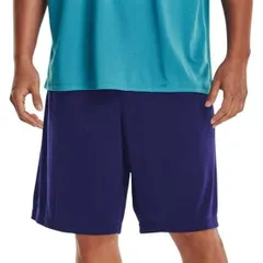 アンダーアーマー(UNDER ARMOUR) ショートパンツ UAテック ショーツ 〈ワードマーク グラフィック〉 メンズ 1376943 ソナーブルー/グレイシャーブルー XLサイズ