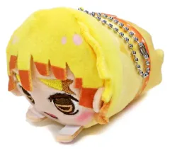 【中古】ぬいぐるみマスコット・ぬいぐるみバッジ 我妻善逸 「鬼滅の刃×嵐電×映画村×京都市交通局 京ノ御仕事弐 もちころりん 映画村ver.」