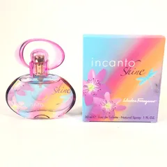 残量9割 Salvatore Ferragamo サルヴァトーレフェラガモ 香水 incanto Shine インカントシャイン 30ml コスメ オードトワレ 24l菊MZ②