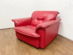 首都圏送無料〜▫️Vintage フジファニチア＋ビンテージ赤茶本革ソファーセット 首都圏送無料〜▫️Vintage フジファニチア＋ビンテージ赤茶本革