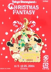 【中古】雑貨 ミッキー＆ミニー ファスナートップ 「クリスマス・ファンタジー2004」 東京ディズニーランド限定来場者配布品